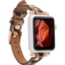 Bouletta RT LEO1N 38-40-41 mm Apple Watch Uyumlu Deri Kordon