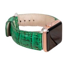 Bouletta YK04 Croco 42-44-45 mm Apple Watch Uyumlu Deri Kordon