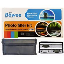 Böwee 46 mm UV+CPL ND1000 Filtre Kiti