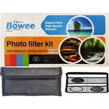 Böwee 49 mm UV + CPL + ND1000 Filtre Kiti