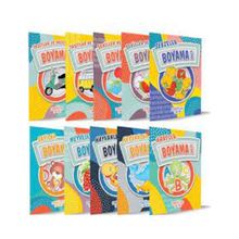 Boyama Kitapları 10 Kitap Takım Bilgenur Çorlu
