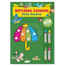 Boyama Zamanı Kolay Boyama - Parıltı Yayınları