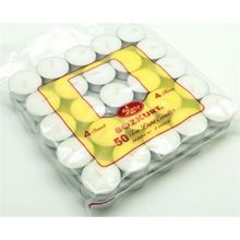 Bozkurt Tealight 50 Adet Beyaz Mum