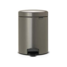 Brabantia 112683 Newicon Pedallı Platin 5 lt Çöp Kutusu