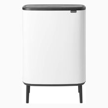 Brabantia 130601 Bo Touch Dokunmatik Kapak Beyaz 30+30 lt Çöp Kutusu