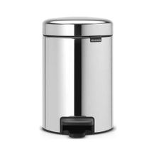 Brabantia Newicon Fpp Mat Steel 3 lt Pedallı Çöp Kutusu