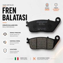 Braking Honda CBF 500 2004-2008 Yarı Metalik Ön Fren Balatası