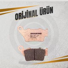 Braking KTM Duke 125 2011-2019 Sinterli Arka Fren Balatası
