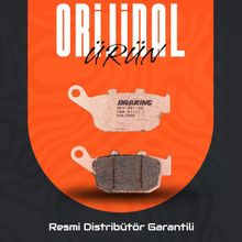 Braking Sinterli Kawasaki Z 800 2012-2016 Arka Fren Balatası