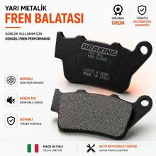 Braking Yarı Metalik Bmw F 650 Gs 1999-2012 Arka Fren Balatası