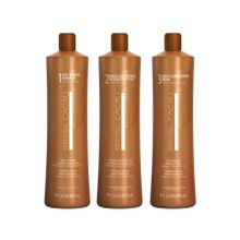 Brasil Cacau Professional Set Saç Bakım Maskesi + Saç Düzleştirici Anti Arındırıcı 3x1000 ML Şampuan