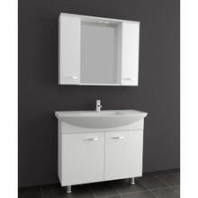 Brat Mobilya Beyaz 80 cm Banyo Dolabı
