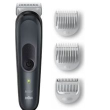 Braun BodyGroomer 3 BG 3350 Skinshield Teknolojisi 3 Ek Parçalı Siyah Vücut Bakım Seti