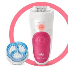 Braun Silk-épil 5 5511 SensoSmart Beyaz 2'si 1 Arada Epilatör