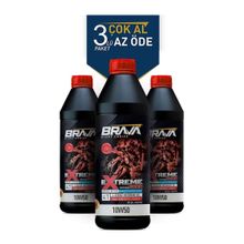 Brava Extreme 9000 4T 10W50 3x1 lt Motor Yağı