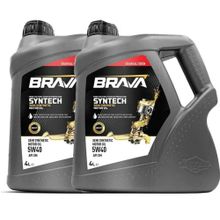Brava Syntech 5W40 2x4 lt Yarı Sentetik Motor Yağı