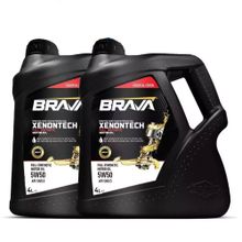Brava Xenontech Full Sentetik 5W50 2x4 lt Motor Yağı