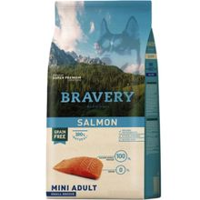 Bravery 2 kg Küçük Irk Somonlu Tahılsız Yetişkin Köpek Maması