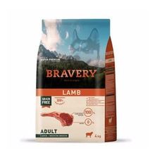 Bravery 4 kg Orta ve Büyük Irk Kuzulu Tahılsız Yetişkin Köpek Maması