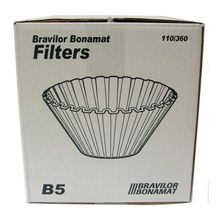 Bravilor 110 360 mm 250 Adet Bonamat B5 Kahve Filtre Kağıdı