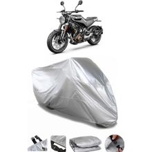 Breen Husqvarna Svartpilen 401 Premium Gri Su Geçirmez Motosiklet Brandası