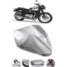 Breen Triumph Bonneville T100 Premium Gri Su Geçirmez Motosiklet Brandası