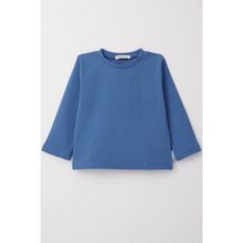 Breeze Erkek Çocuk Uzun Kollu Tişört Basic 1-4 Yaş, Mavi - 2 Yaş