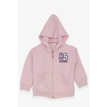 Breeze Kız Çocuk Hırka Nakışlı Pullu 1.5-5 Yaş, Pudra