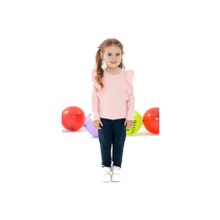 Breeze Somon Melanj 1.5-5 Yaş Omuzu Fırfırlı Kız Çocuk Uzun Kollu Bluz