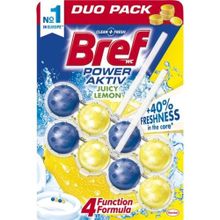 Bref Power Aktiv Lemon Limon Kokulu 2'li Aktif Klozet Bloğu