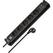 Brennenstuhl ‎1150660315 Siyah 3 mt 5 Soketli Usb Şarj Priz