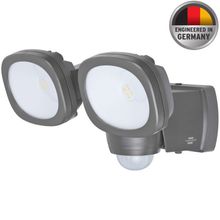 Brennenstuhl Lufos Serisi Ip44 Lisanslı 240 Lümen Hareket Sensörlü 8 Led Kablosuz 2x Dış Mekan Projektör