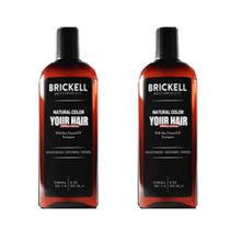 Brickell Saç Sakal Beyazlık Giderci ve Renklendirici 2x237 ML Şampuan