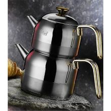 Brillant CY-5866 Mira Orta Mini Gold Kulp Çaydanlık