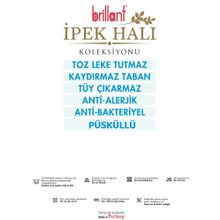 Brillant HJ11616.803 Kardelen Leke Tutmaz İpek Püsküllü 130x190 cm Halı
