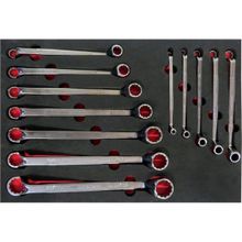 Brio 12 Parça 6x7-30x32 Sünger Yataklı Yıldız Anahtar Seti