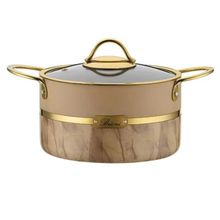 Brioni Selection 28 cm Granit Derin Krem Tencere