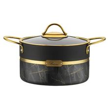 Brioni Selection 28 cm Granit Derin Siyah Tencere