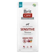 Brit Care 12 kg Sensitive Sindirim Sistemi Gıda İntoleransı ve Deri Hassasiyetine Sahip Köpekler İçin Tahılsız Geyik Etli Kuru Mama