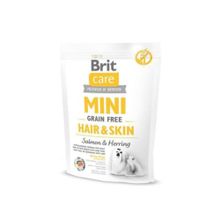 Brit Care 2 kg Hair Skin Deri ve Tüy Hassasiyeti Olan Minik Irk Yetişkin Köpekler İçin Tahılsız Hipoalerjenik Somon Balıklı ve Ringa Balıklı Kuru Mama