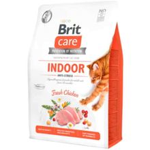 Brit Care 2 KG Indoor Hypo-Allergenic Stres Azaltıcı Ev Kedileri için Tahılsız Yetişkin Kedi Maması
