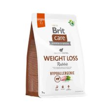 Brit Care 3 kg Hipoalerjenik Weight Loss Tavşan Etli Kilo Dengeleyici Diyet Yetişkin Köpek Maması