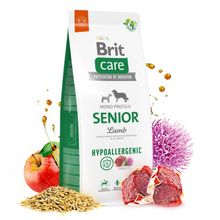 Brit Care 3 kg Senior Yaşlı Köpekler İçin Tek Proteinli Hipoalerjenik Kuzu Etli Kuru Mama
