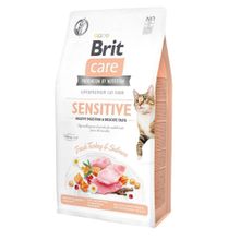 Brit Care 7 kg Hindili ve Somonlu Tahılsız Yetişkin Kedi Maması