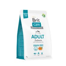 Brit Care Grain Free Somonlu Tahılsız 3 kg Köpek Maması + 2 Adet Temizlik Mendili