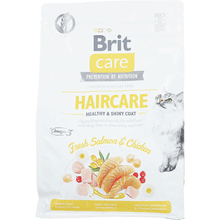Brit Care Haircare Taze Somon ve Tavuklu Sağlıklı ve Parlak Tüyler için 2 kg Yetişkin Kedi Maması
