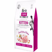 Brit Care Hipoalerjenik Kitten Tahılsız Tavuk ve Hindili 400 gr Yavru Kedi Maması