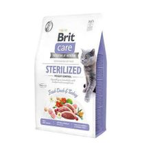 Brit Care Hipoalerjenik Sterilized 2×2 kg Ördek ve Hindili Tahılsız Kısırlaştırımış Kedi Maması