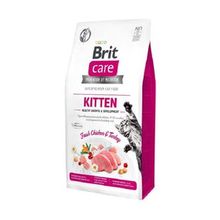 Brit Care Hypo-Allergenic 2 kg Sağlıklı Büyüme için Tavuklu ve Hindili Tahılsız Yavru Kedi Maması