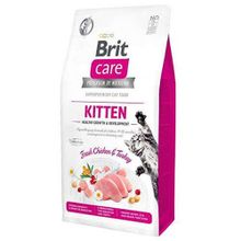 Brit Care Kitten Tavuk ve Hindi Etli Tahılsız 2 kg Yavru Kedi Maması